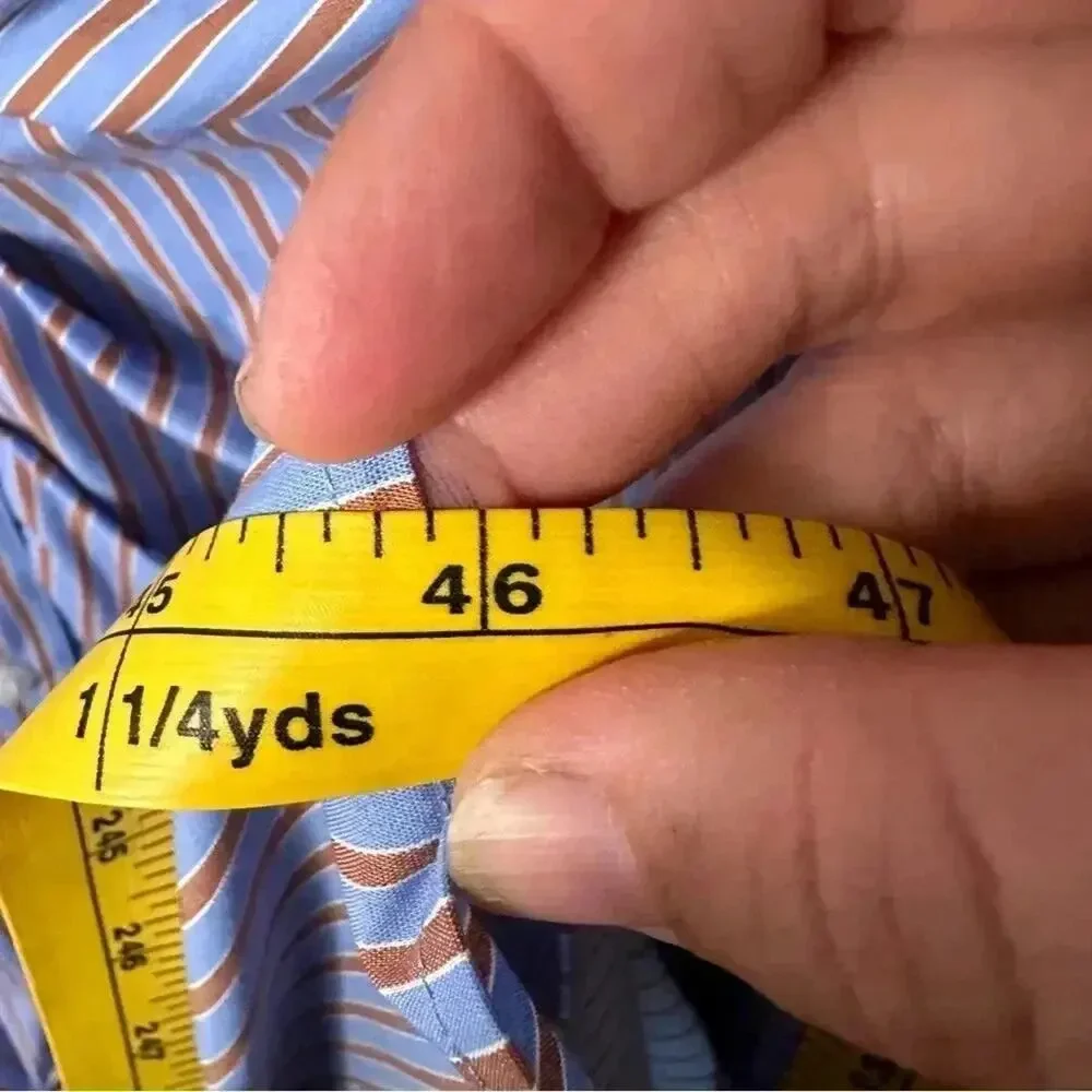 Ella RAFAELLA Womens dress striped shirt dress pleaded front‎ bow preppy Office_15